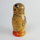 [458142729] Figur Skulptur Russische Matroschka Babuschka Holzpuppe 5 Puppen H 14 cm Geschenk Souvenir Bild 6