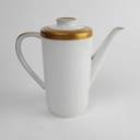 [458142732] Kaffeekanne Goldrand 0,6 L Seltmann Weiden Vohenstrauß Form 5174 Weiß gebraucht - gut Bild 3