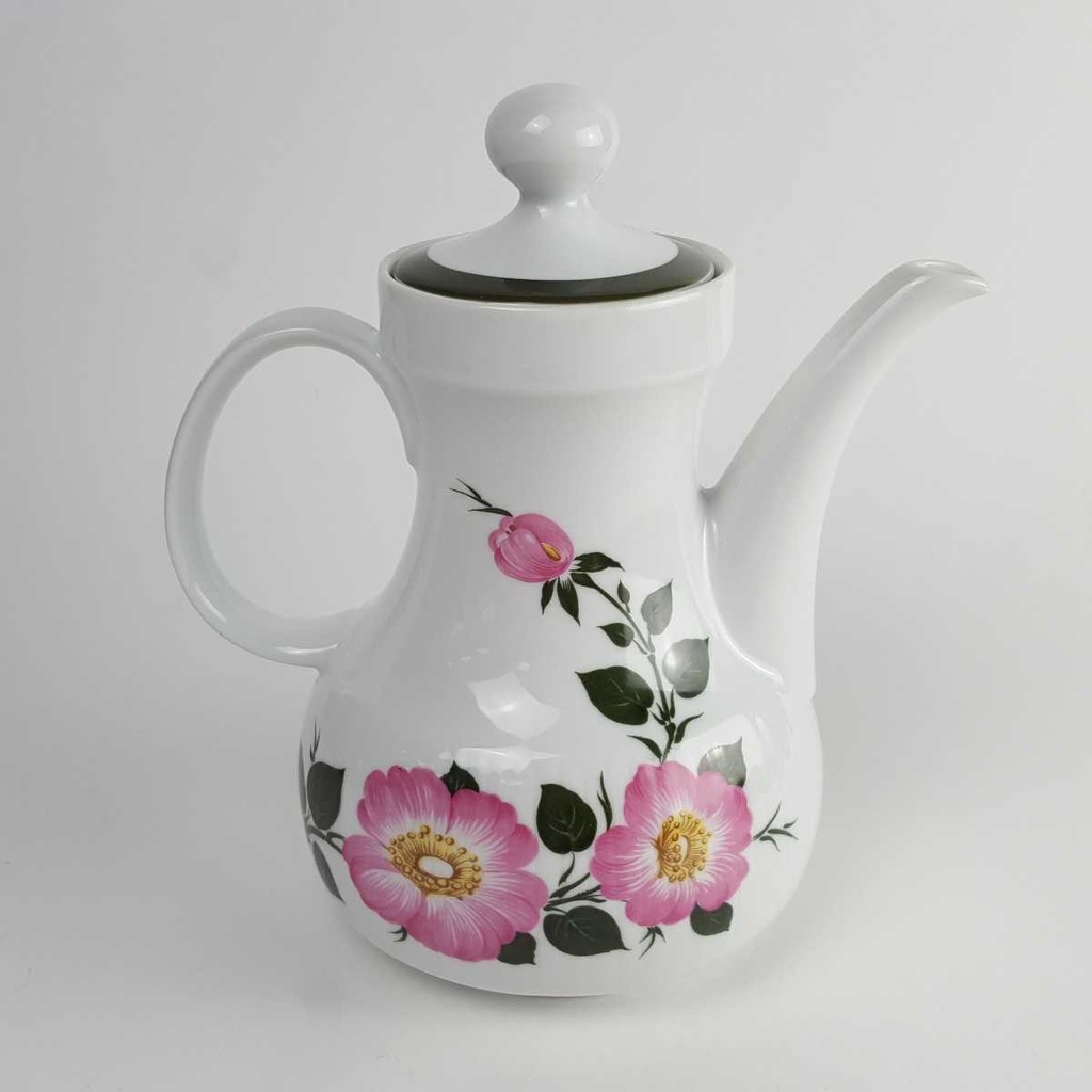 [458142733] Kaffeekanne 1,4 L Winterling Kirchenlamitz Relief Blumendekor Blumen gebraucht - gut Bild 3