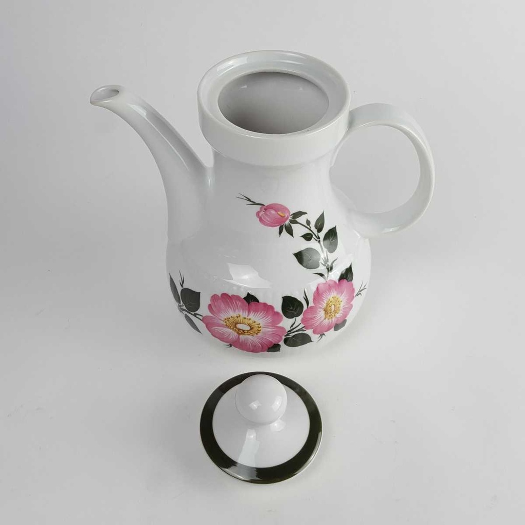 [458142733] Kaffeekanne 1,4 L Winterling Kirchenlamitz Relief Blumendekor Blumen gebraucht - gut Bild 5