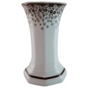 [45814277] Vase Dekorative 13,5 cm Arabella Atelier Blumendekor braun Blumen gebraucht - gut Bild 2