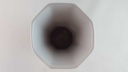[45814277] Vase Dekorative 13,5 cm Arabella Atelier Blumendekor braun Blumen gebraucht - gut Bild 5
