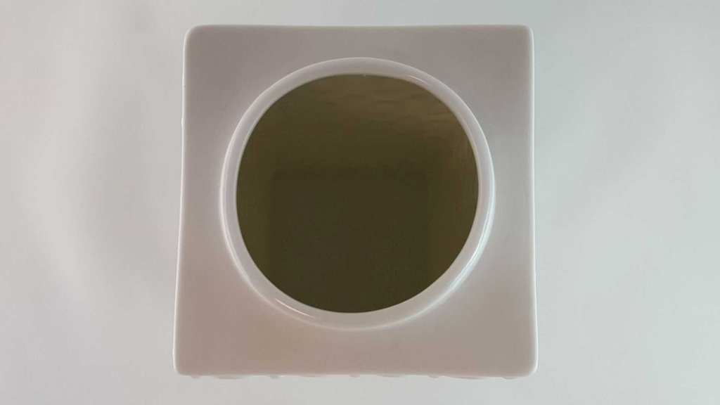 [45814280] Vase 20,4 cm Seltmann Weiden Weiß gebraucht - sehr gut Bild 3