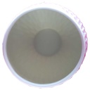 [45814288] Vase 25,1 cm Jaeger & Co Weiß gebraucht - gut Bild 2