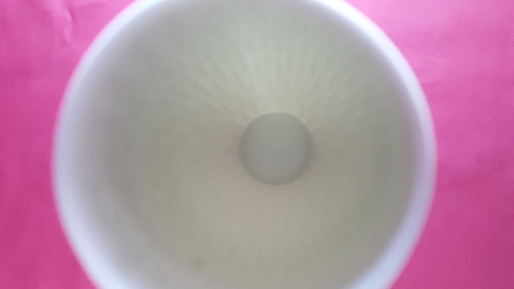 [45814288] Vase 25,1 cm Jaeger & Co Weiß gebraucht - gut Bild 3