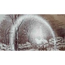 [45814296] Schüssel Servierschüssel 24,3 cm N.F N.F. Italy Swiss Landscape gebraucht - gut Bild 4