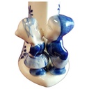 [45814311] Blumenvase klein 12,3 cm Delfts Blauw gebraucht - sehr gut Bild 2