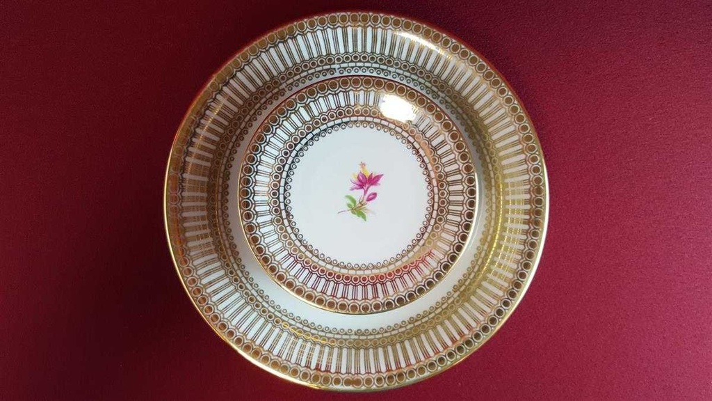 [45814314] Teller Mitterteich Blumen gebraucht - gut Bild 7