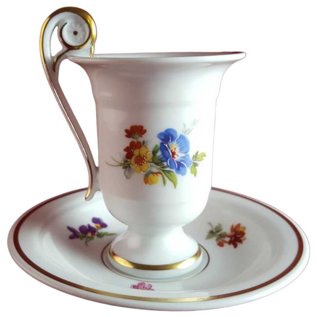 [45814330] Sammeltasse Tasse Espressotasse Goldrand AK Kaiser Porzellan Sammeltassen gebraucht - sehr gut Bild 2