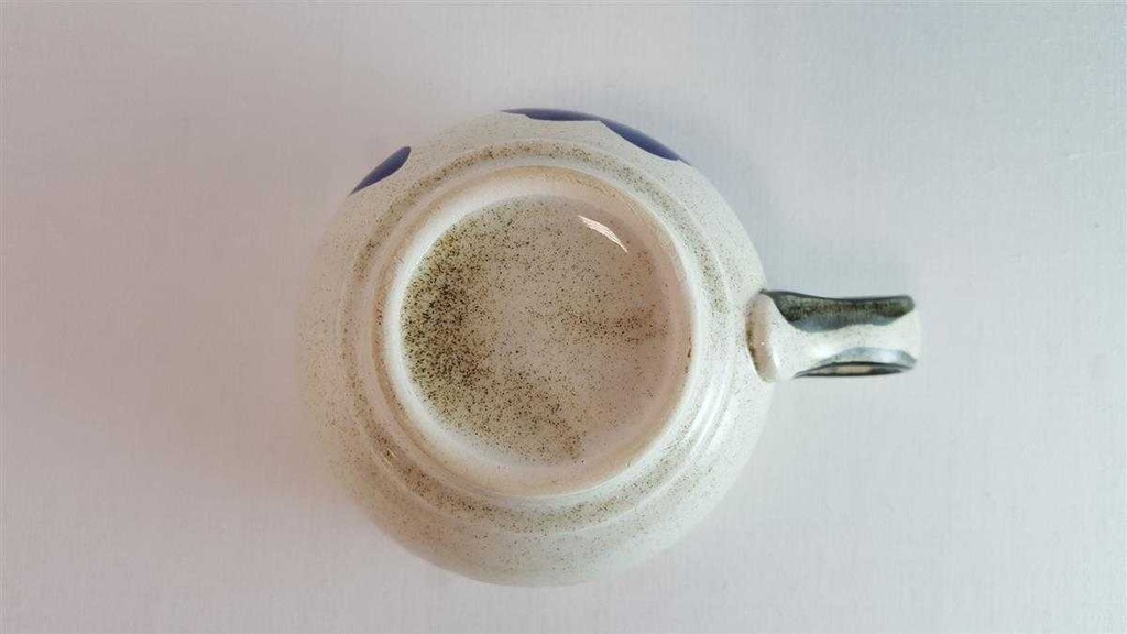 [45814335] Teetasse mit Untertasse Tasse Waechtersbach Blau Rot Blume gebraucht - gut Bild 6