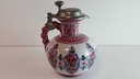 [45814344] Krug mit Zinndeckel Original Keck Keramik gebraucht - akzeptabel Bild 4