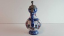 [45814345] Krug mit Zinndeckel mini Original Keck Keramik Blau gebraucht - gut Bild 6