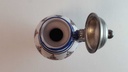 [45814345] Krug mit Zinndeckel mini Original Keck Keramik Blau gebraucht - gut Bild 7