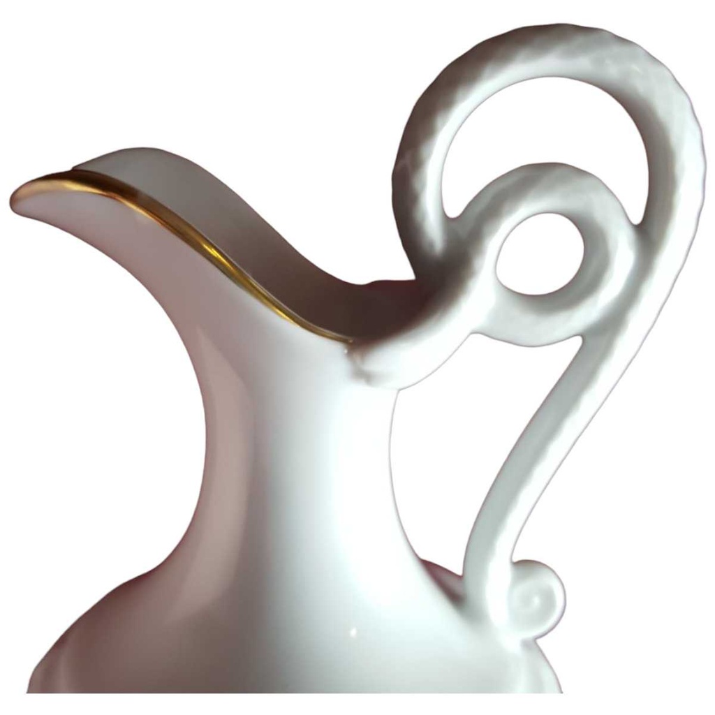 [45814352] Karaffe Henkelvase 33,5 cm AK Kaiser Porzellan gebraucht - sehr gut Bild 2