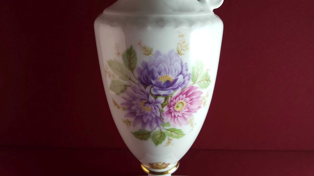 [45814352] Karaffe Henkelvase 33,5 cm AK Kaiser Porzellan gebraucht - sehr gut Bild 3
