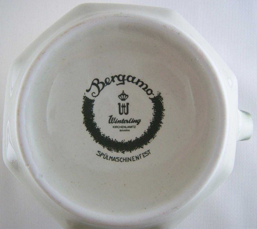 [4581436] Sauciere Winterling Kirchenlamitz Bergamo Grüner Rand gebraucht - sehr gut Bild 3