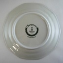[4581440] Brotteller 16,8 cm Winterling Kirchenlamitz Bergamo Grüner Rand gebraucht - sehr gut Bild 3