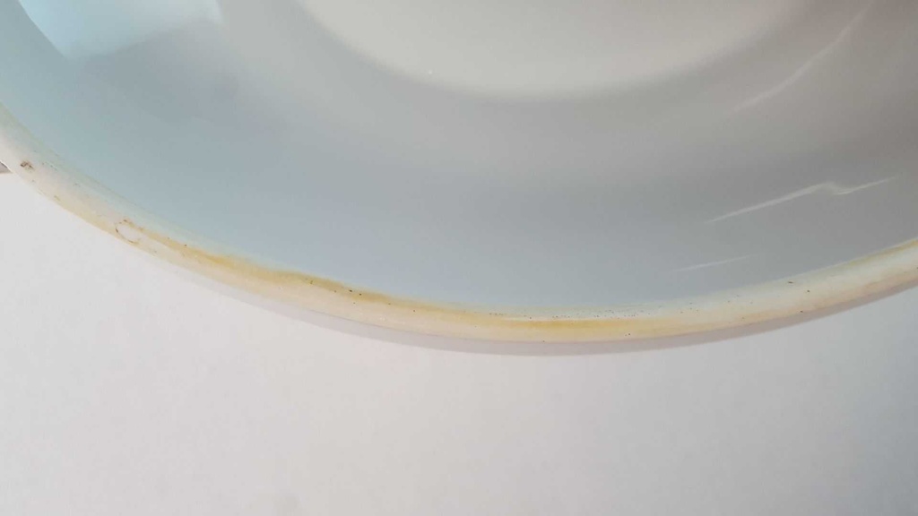 [45814404] Ragoutterrine Servierschüssel Golddekor 1,5 L Zeh Scherzer weiß Bavaria gebraucht - akzeptabel Bild 5