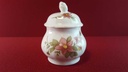 [45814407] Zuckerdose Winterling Kirchenlamitz Rot Rotrosa Blume Relief Form gebraucht - akzeptabel Bild 3