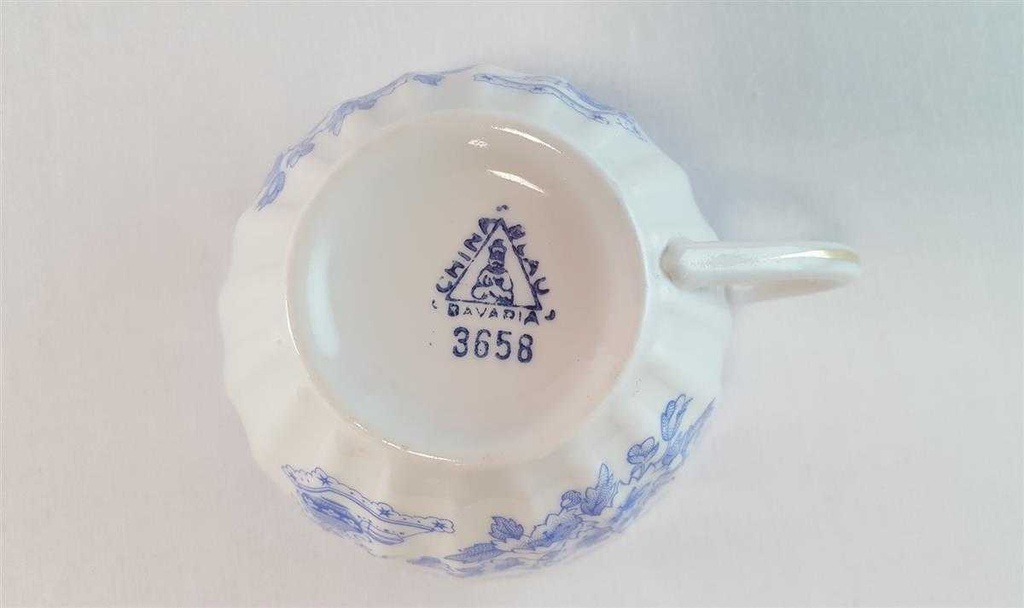 [45814409] Teetasse Tasse Kronester Bavaria China gebraucht - gut Bild 4