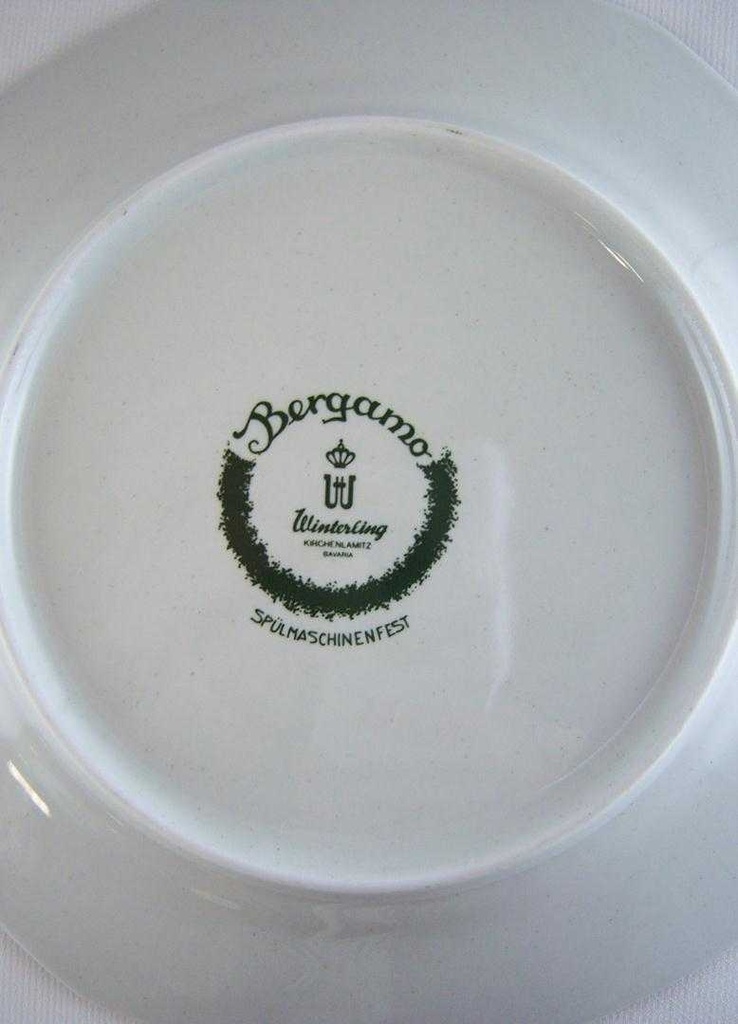 [4581441] Kuchenteller 19,5 cm Winterling Kirchenlamitz Bergamo Grüner Rand Bild 5