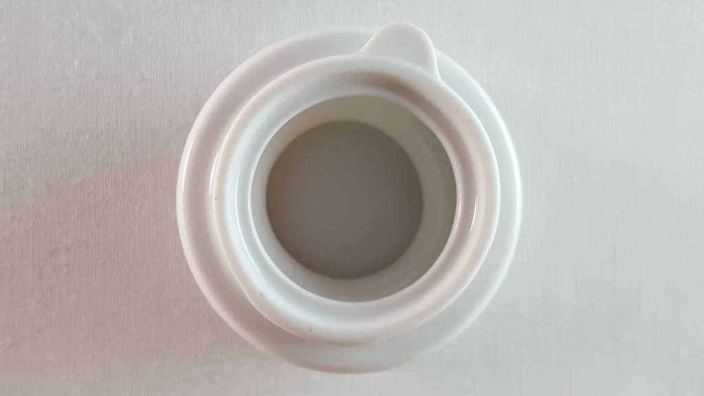 [45814440] Kaffeekanne Kanne 0,8 L Melitta Alte Formen braun orange Dekor gebraucht - sehr gut Bild 7