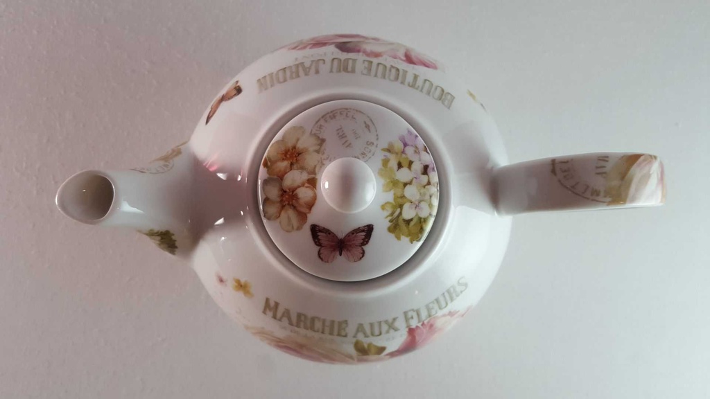 [45814441] Teekanne mit Metallsieb 1,1 L Easy Life Nostalgie gebraucht - neuwertig Bild 5