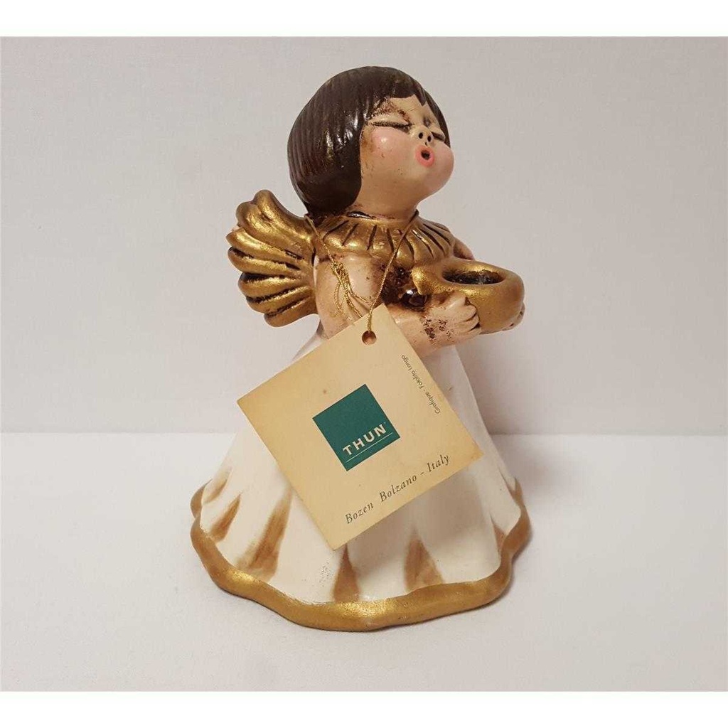 [45814444] Kerzenhalter Figur Skulptur Thun Bozener Bozner Engel Weiß gebraucht - gut Bild 4
