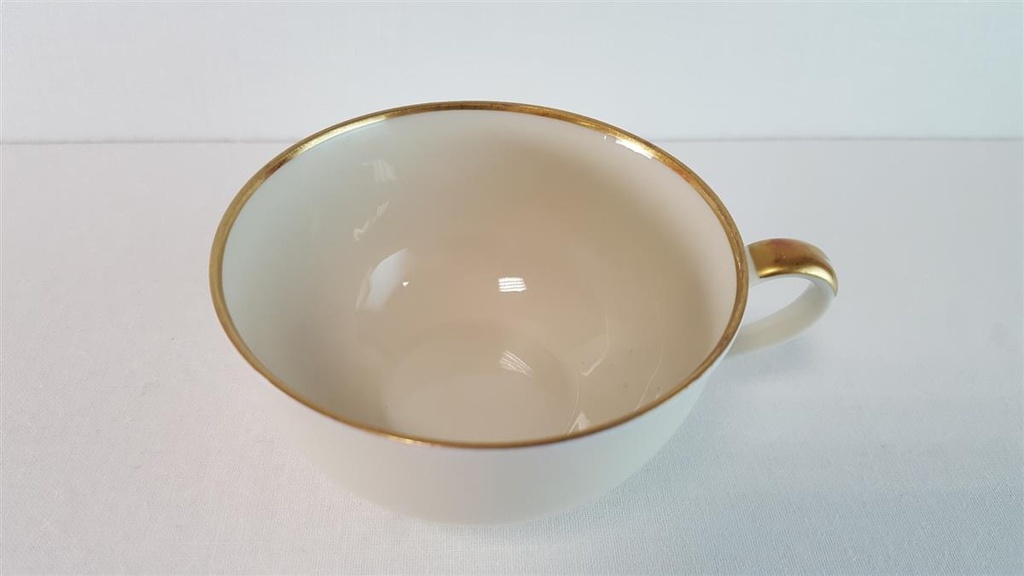 [45814457] Teetasse Tasse Goldrand Geidlitz Friederike elfenbein Beige gebraucht - sehr gut Bild 2