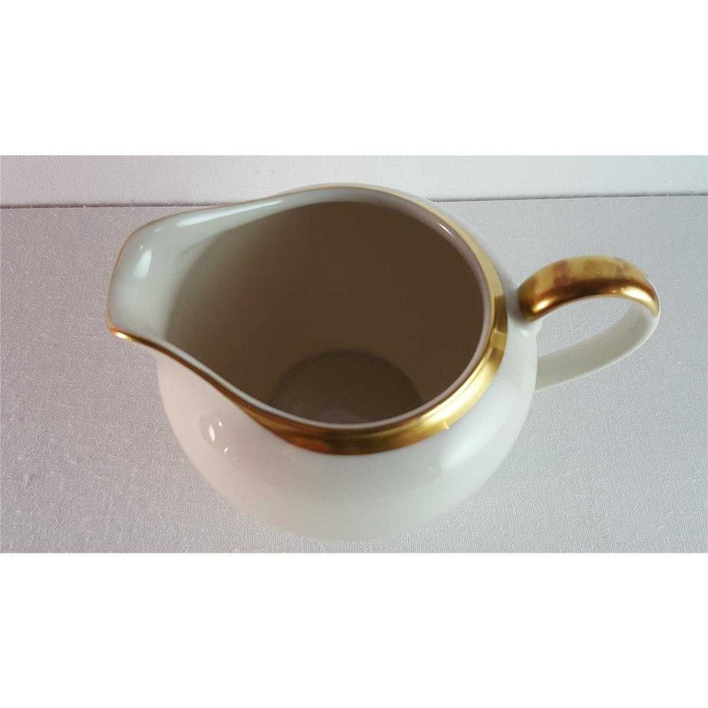 [45814459] Zuckerdose Milchkännchen und Goldrand Geidlitz Friederike elfenbein Beige gebraucht - sehr gut Bild 5