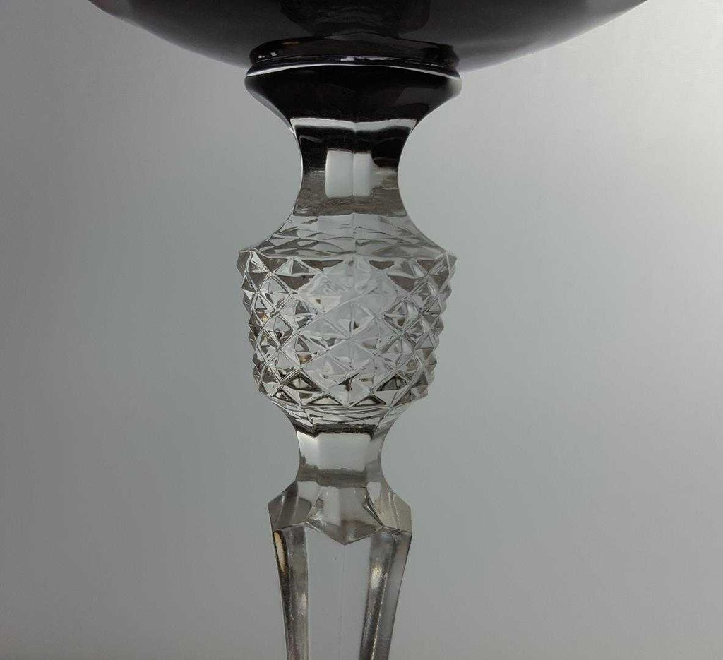 [4581446] Weinglas Weinrömer Römerglas Überfangglas Nachtmann Antika Rubinrot gebraucht - sehr gut Bild 3