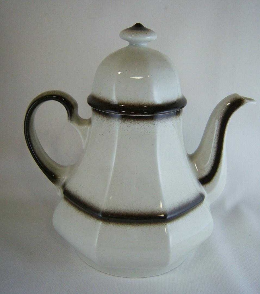 [4581447] Teekanne 1,1 L Winterling Kirchenlamitz Bergamo Brauner Rand gebraucht - gut Bild 2