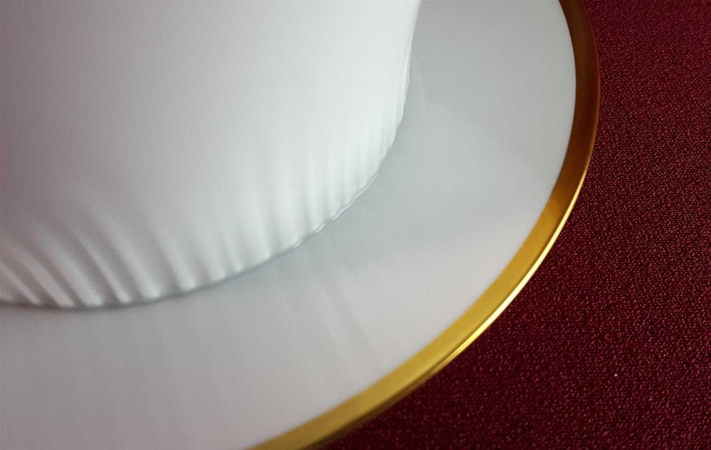 [45814476] Sauciere Goldrand 1tlg Thomas Porzellan Form 3001 Scharrer Entwurf gebraucht - sehr gut Bild 3