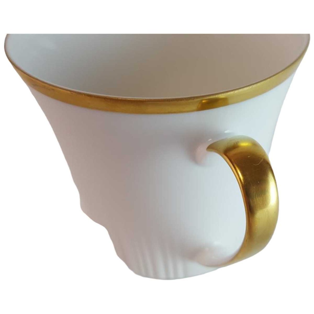 [45814481] Kaffeetasse Tasse Goldrand Thomas Porzellan Form 3001 Scharrer Entwurf gebraucht - sehr gut Bild 2