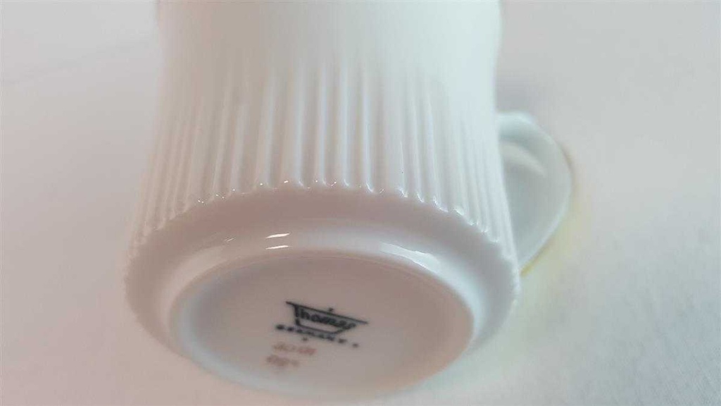 [45814481] Kaffeetasse Tasse Goldrand Thomas Porzellan Form 3001 Scharrer Entwurf gebraucht - sehr gut Bild 4