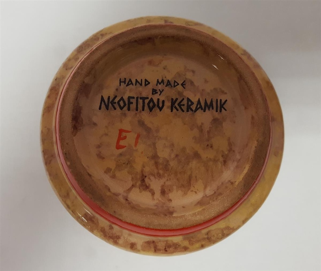 [45814485] Becher 8,8 cm Neofitou Keramik gebraucht - gut Bild 4