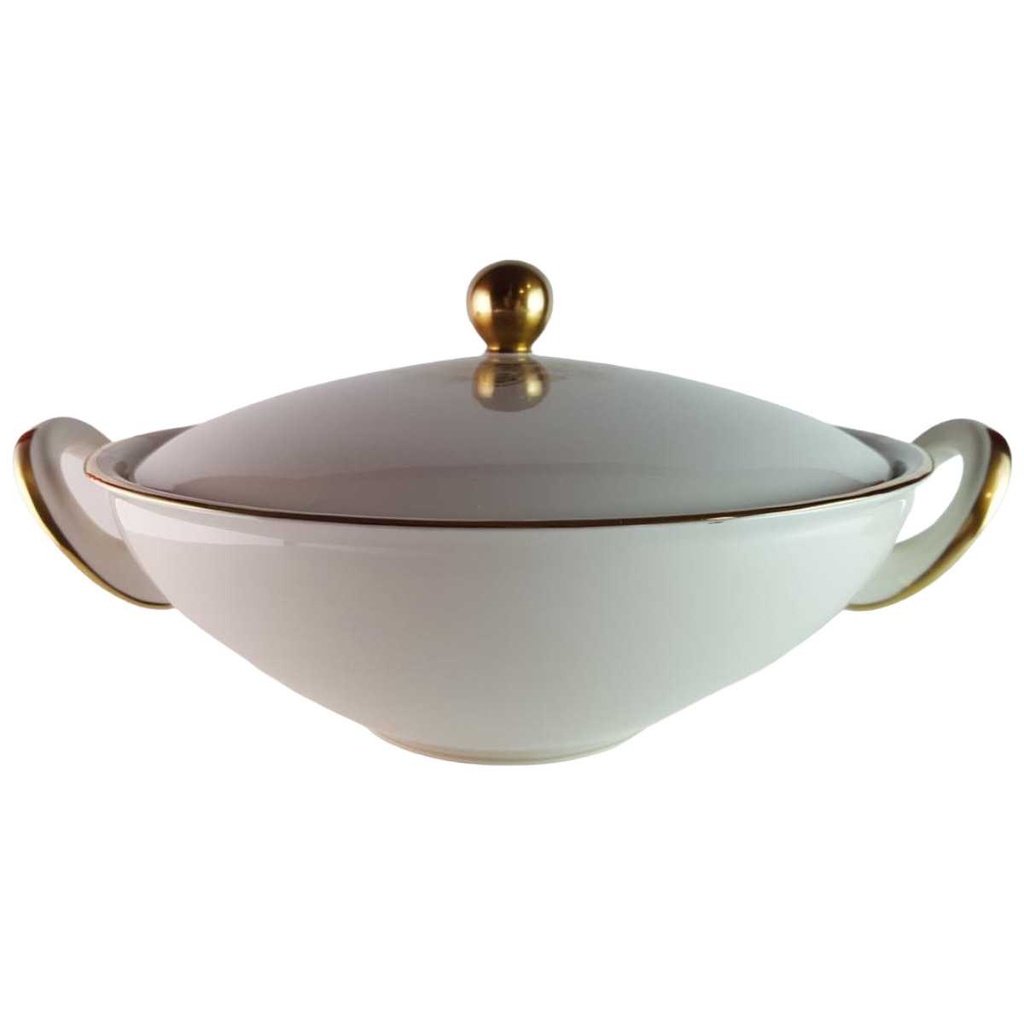 [45814494] Suppenterrine Goldrand Golddekor 2,6 L Edelstein Bavaria 18238 gebraucht - sehr gut Bild 2