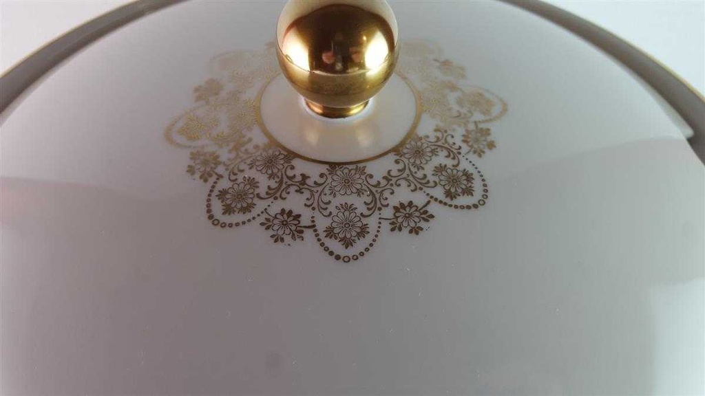 [45814494] Suppenterrine Goldrand Golddekor 2,6 L Edelstein Bavaria 18238 gebraucht - sehr gut Bild 4