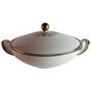 [45814495] Ragoutterrine Suppenterrine Suppenschüssel Servierschüssel Golddekor 1,15 L Edelstein Bavaria 18238 gebraucht - sehr gut Bild 2