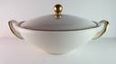 [45814495] Ragoutterrine Suppenterrine Suppenschüssel Servierschüssel Golddekor 1,15 L Edelstein Bavaria 18238 gebraucht - sehr gut Bild 4