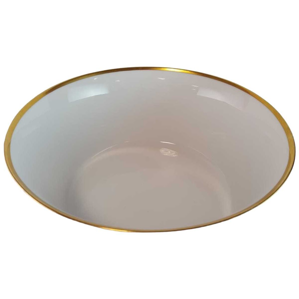 [45814498] Schüssel Servierschüssel Goldrand 21 cm Thomas Porzellan Form 3001 Scharrer Entwurf gebraucht - sehr gut Bild 2