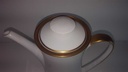 [45814500] Kaffeekanne Kanne Goldrand 1,25 L Thomas Porzellan Form 3001 Scharrer Entwurf gebraucht - sehr gut Bild 2