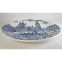 [4581452] Wandteller Sammelteller Johnson Bros Big Ben Blau gebraucht - sehr gut Bild 2