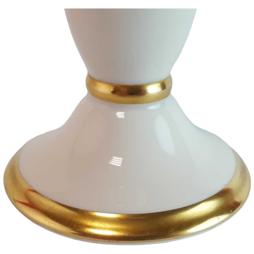 [45814527] Blumenvase Goldrand 19,9 cm Kaiser Porzellan Alka Kunst Elfenbein Beige gebraucht - sehr gut Bild 2