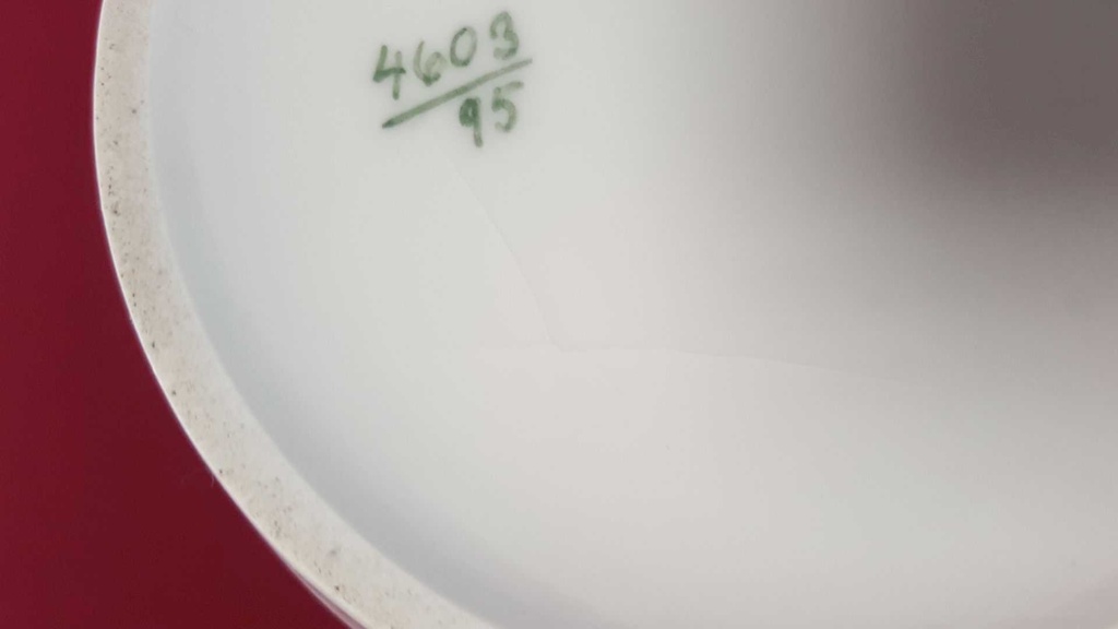 [45814530] Vase 27,5 cm Bing & Grondahl Weiß gebraucht - gut Bild 7