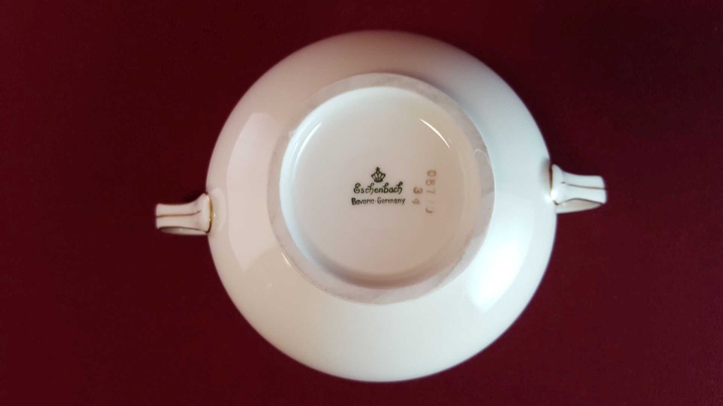 [45814537] Zuckerdose Eschenbach Alte Formen Goldbordüre 05770 gebraucht - sehr gut Bild 6