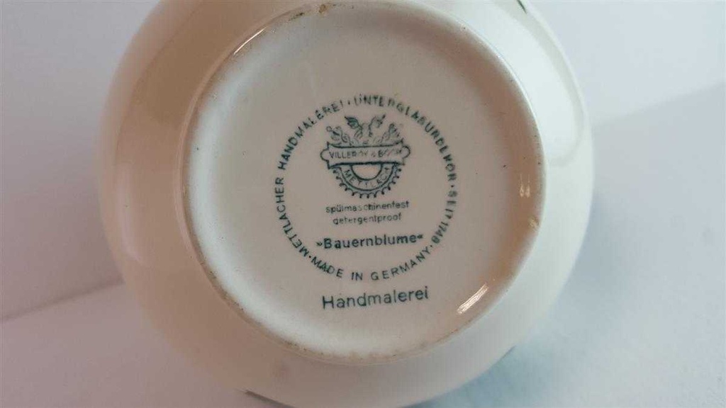 [45814538] Kaffeekanne Kanne 1,1 L Villeroy & Boch Bauernblume gebraucht - sehr gut Bild 6