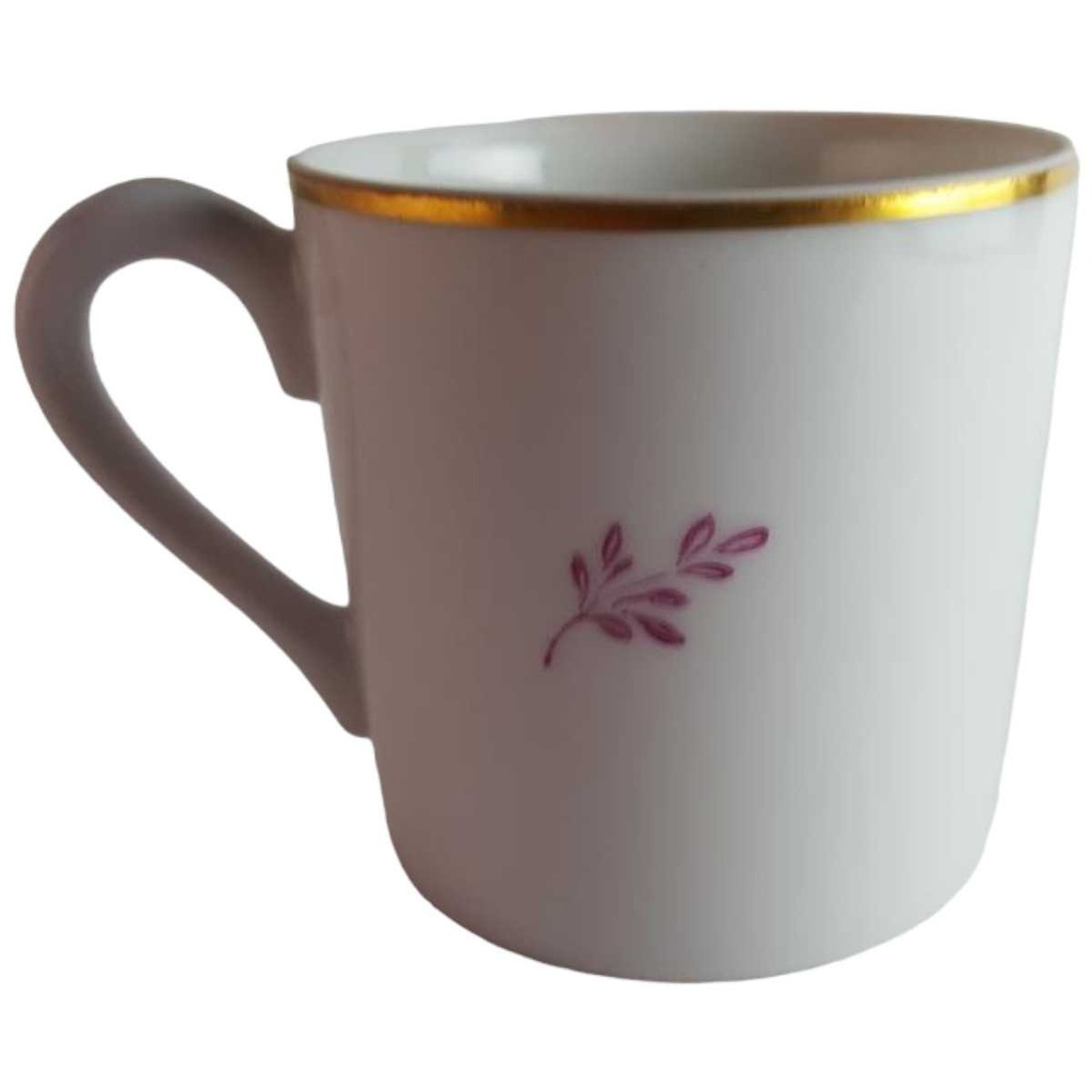 [45814539] Mokkatasse mit Untertasse Tasse Espressotasse Höchst rosa Bildmotive gebraucht - sehr gut Bild 2