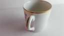 [45814539] Mokkatasse mit Untertasse Tasse Espressotasse Höchst rosa Bildmotive gebraucht - sehr gut Bild 3
