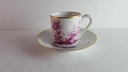 [45814539] Mokkatasse mit Untertasse Tasse Espressotasse Höchst rosa Bildmotive gebraucht - sehr gut Bild 5